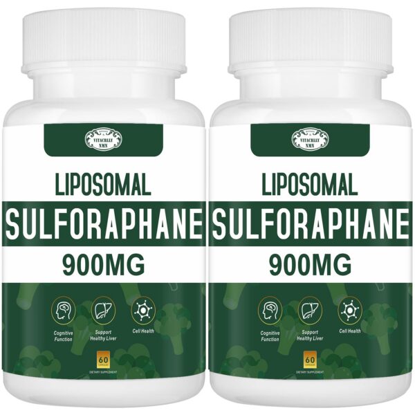 Version 1.0.0 Frasco frontal liposomal sulforafano VITACRLLYNMN