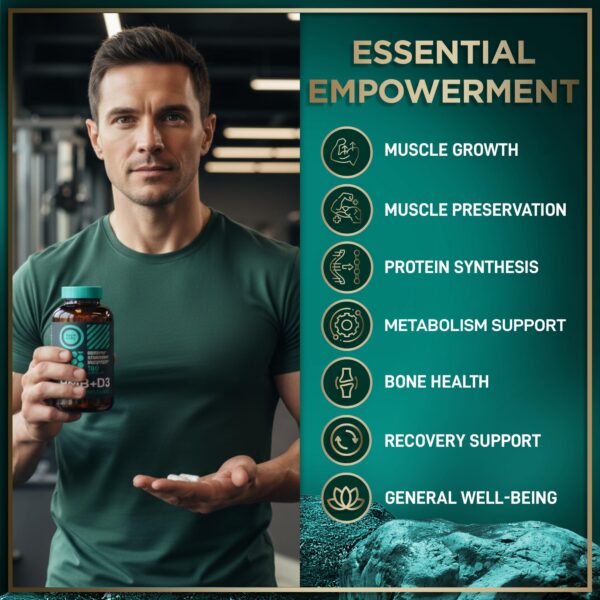 Cápsulas veganas de HMB