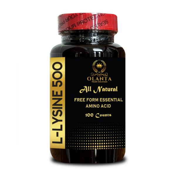 Frasco de L-LYSINE 500 mg capsulas - producto 3