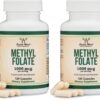 Version 1.0.0 Frasco de Methylfolate con etiqueta frontal