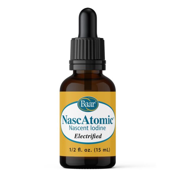 Frontal del producto NascAtomic con etiqueta