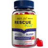 Bach RESCUE PLUS gomitas de melatonina sabor fresa natural 60 cuentas