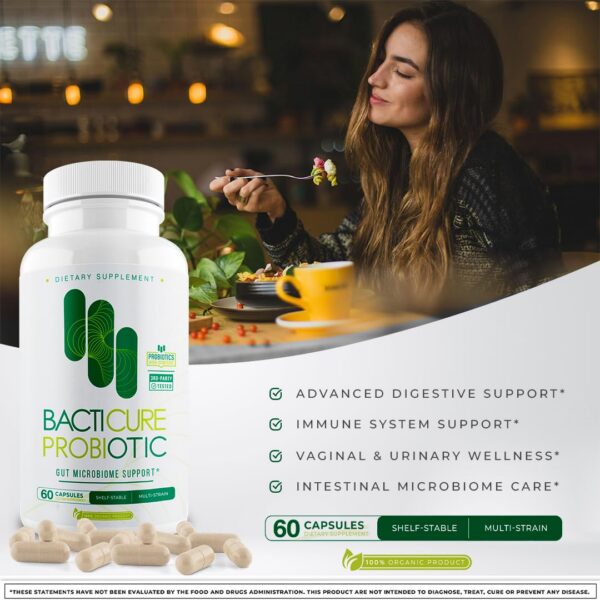 Bacticure apoya digestión y salud vaginal para hombres y mujeres