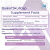 Baikal Skullcap frasco de tabletas