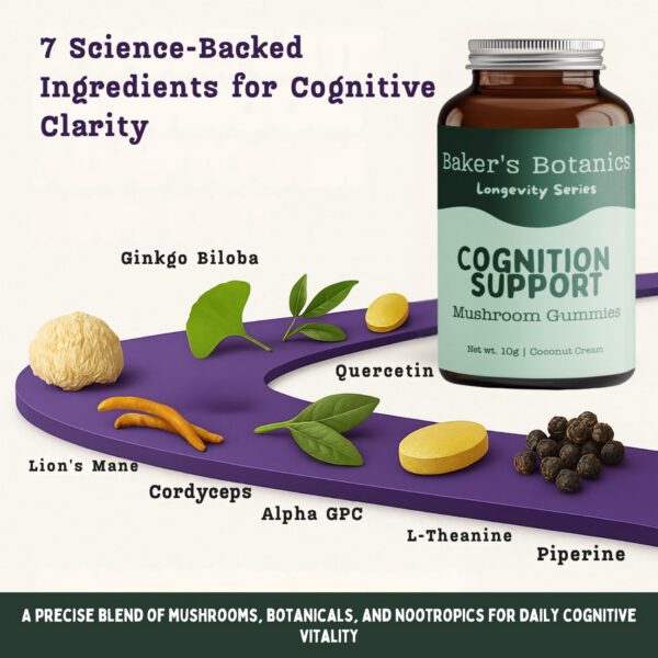 Gomitas sabor coco Baker's Botanics