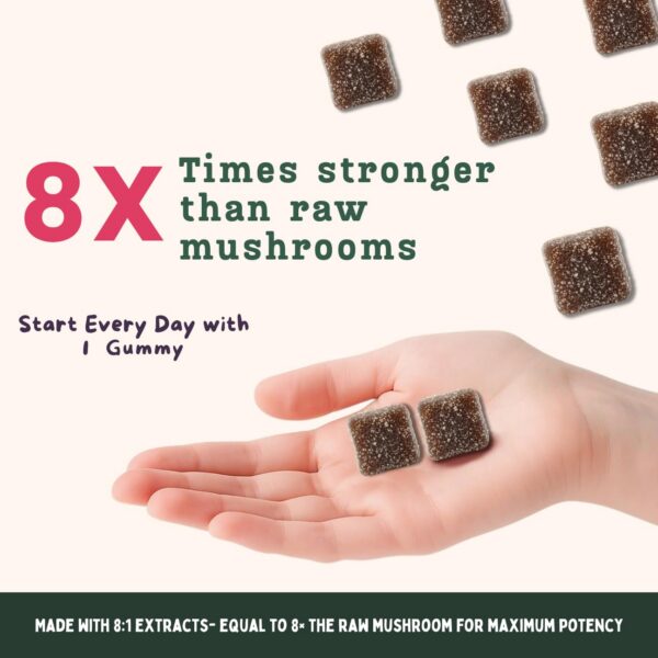 Baker's Botanics Longevity Gomitas empaque lateral