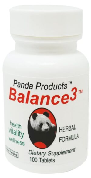 Balance 3 Panda Products suplemento salud vitalidad 100 tabletas