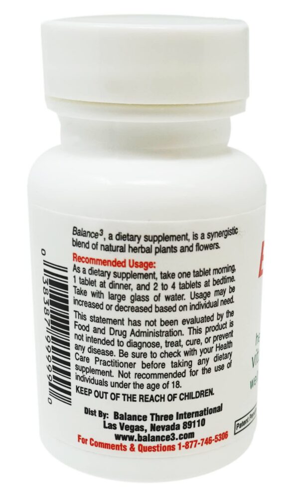 Version 1.0.0 Balance 3 producto herbal para salud y manejo estrés