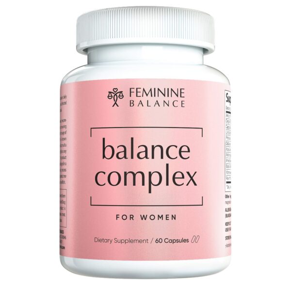 Balance Complex suplemento probióticos para salud vaginal 60 cápsulas