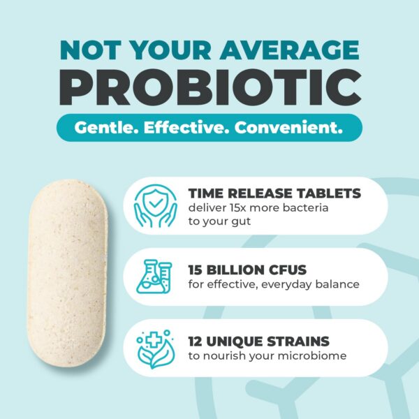 Balance ONE suplemento probiótico tableta adulto e infantil