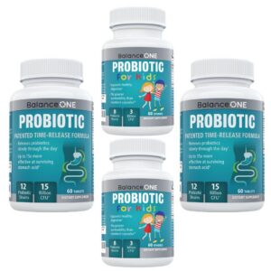 Version 1.0.0 Balance ONE probióticos suplemento familiar frasco