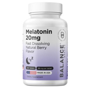 Version 1.0.0 Balancebreens melatonina 20mg rápida disolución botella 120 tabletas