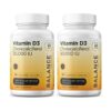 Frasco Balancebreens Vitamin D3 50,000 UI 60 cápsulas vegetales