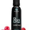 Balanced Health B12 gotas sublinguales frambuesa etiqueta
