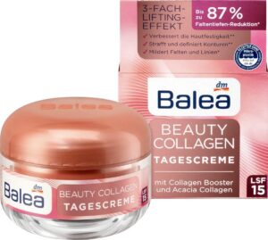Version 1.0.0 Frente de la crema Balea Beauty con SPF15