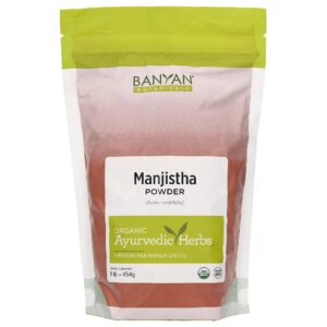 Banyan Botanicals Manjistha polvo para limpieza de sangre y linfa