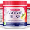 Baobab Bliss polvo suplemento natural orgánico 90 porciones
