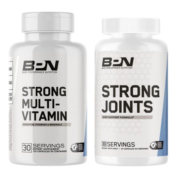 Version 1.0.0 Frasco del bundle BPN Strong Multi-Vitamin & Strong Joints