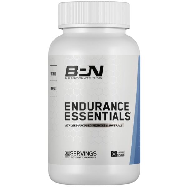 Frasco de Endurance Essentials frente
