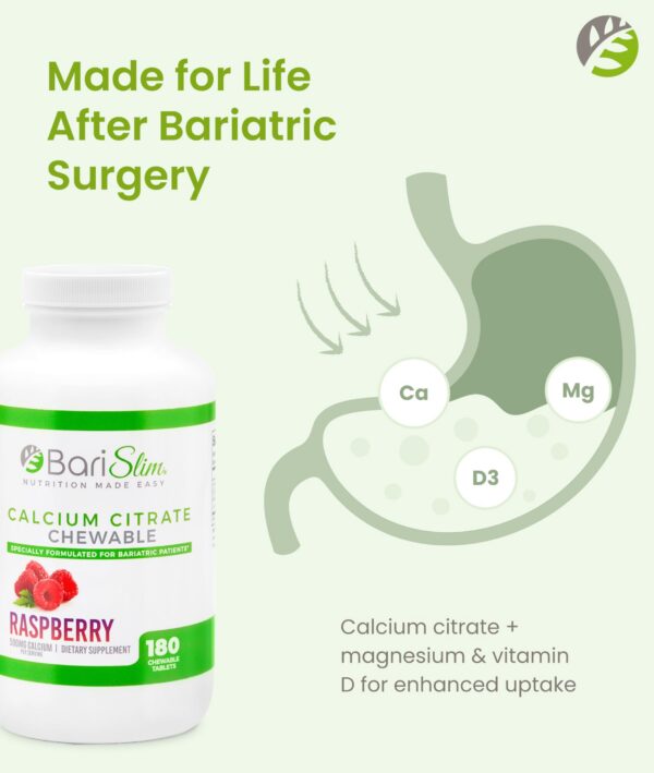 Etiqueta nutricional de BariSlim