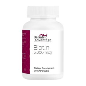 Bariatric Advantage Biotina 5,000 mcg cápsulas
