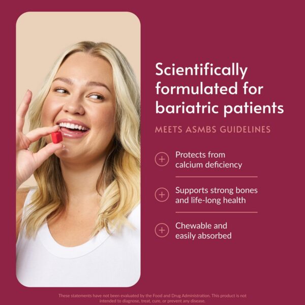 Bariatric Advantage calcio citrato gomitas etiqueta