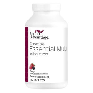 Bariatric Advantage multivitamínico sin hierro 180 tabletas