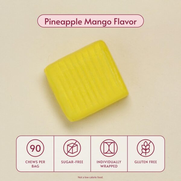 Pieza masticable individual empacada