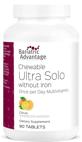 Bariatric Advantage Ultra Solo multivitamínico masticable sin hierro