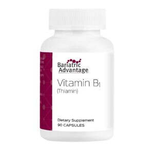 Version 1.0.0 Bariatric Advantage vitamina b1 frasco suplemento 90 tableta