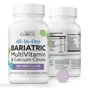Bariatric Choice multivitamina masticable frontal