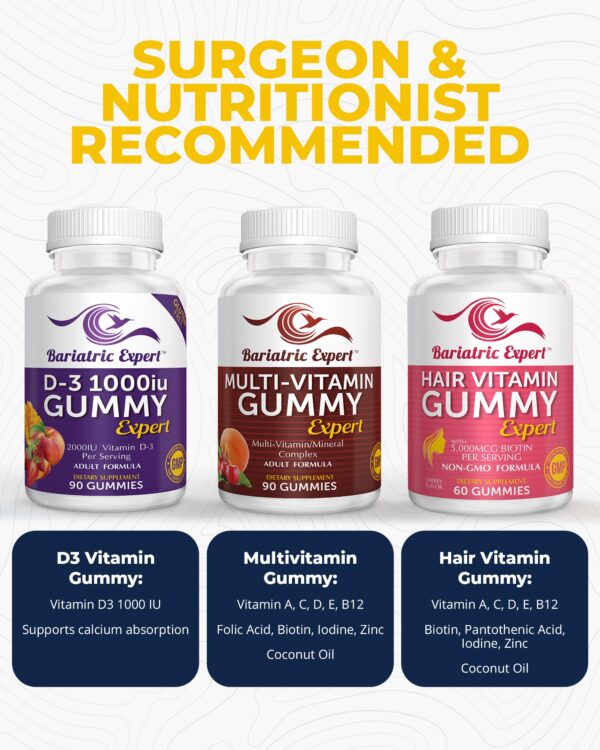 Gomitas para cabello en frasco