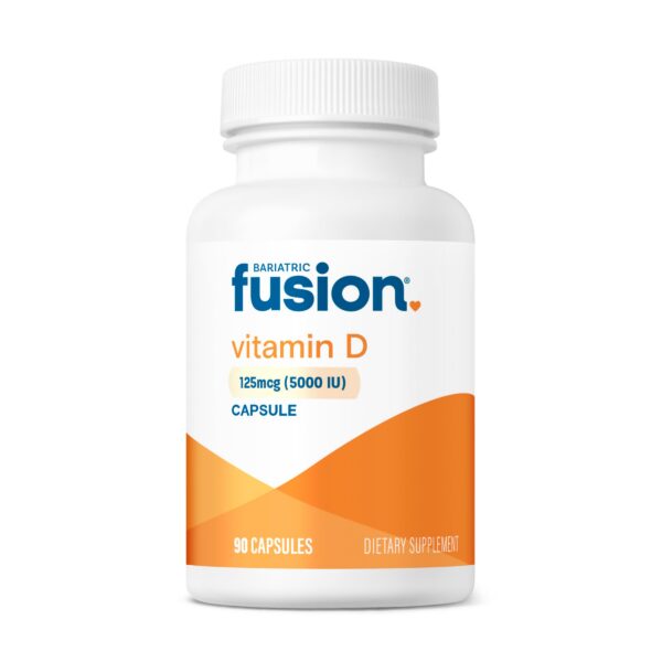 Bariatric Fusion vitamina d3 5000 iu frasco 90 cápsulas