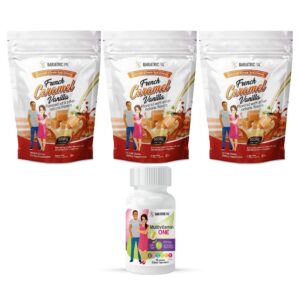 Frente del BariatricPal 90-Día Bundle French Caramel Vanilla