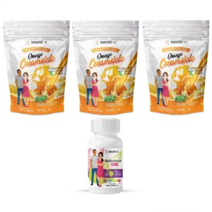 Frente del envase BariatricPal 90-días naranja