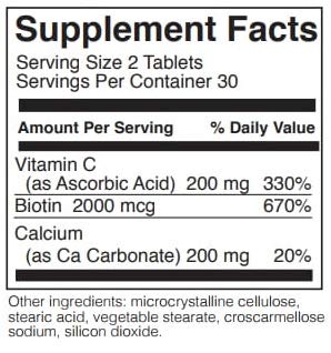 Frasco BariatricPal Biotin Plus