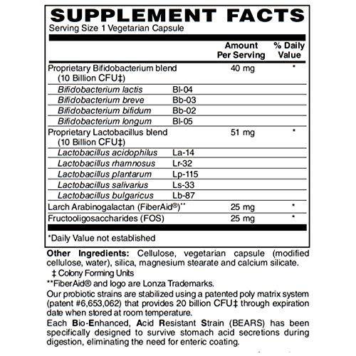 Version 1.0.0 BariatricPal fórmulas probióticas alta potencia 20B CFU