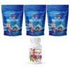 Frente de la caja BariatricPal Multivitamin ONE sabor frambuesa azul