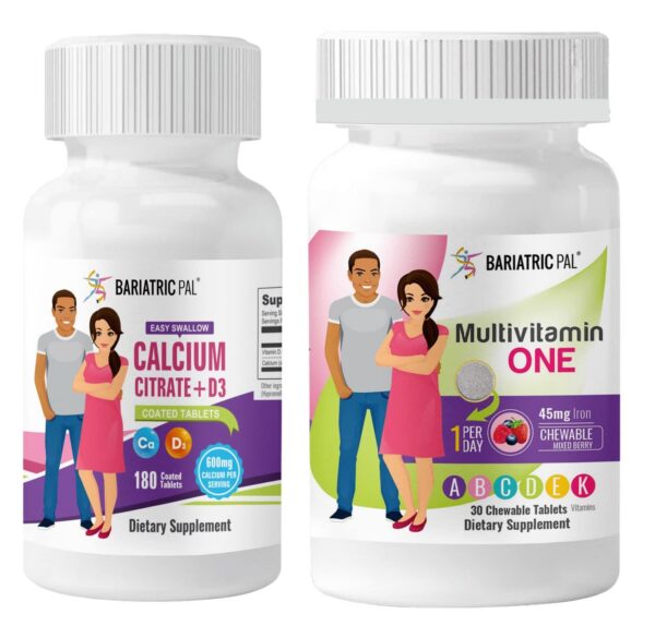 Frente de BariatricPal Multivitamin ONE masticables