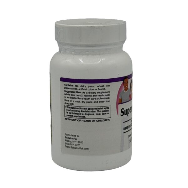 Version 1.0.0 Contenido del envase con tableta BariatricPal Superzymes