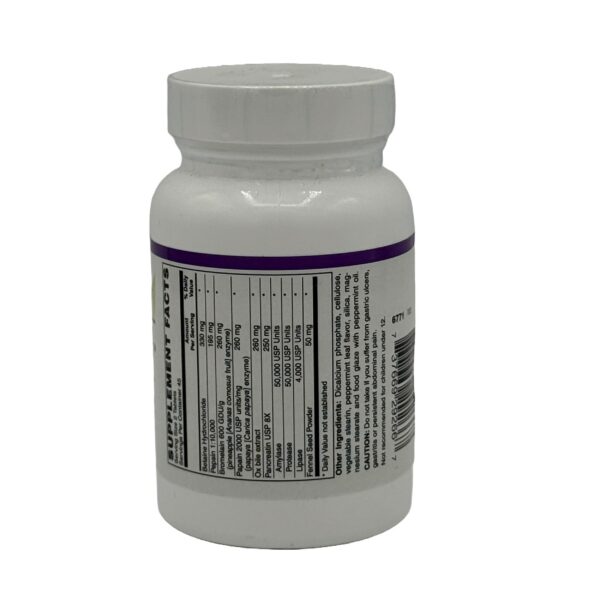 Version 1.0.0 Detalle de empaque y etiqueta de BariatricPal Superzymes