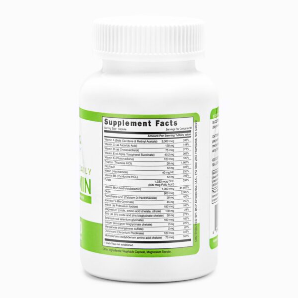 Cápsulas veganas BariSlim multivitamínico bariátrico fácil digestión