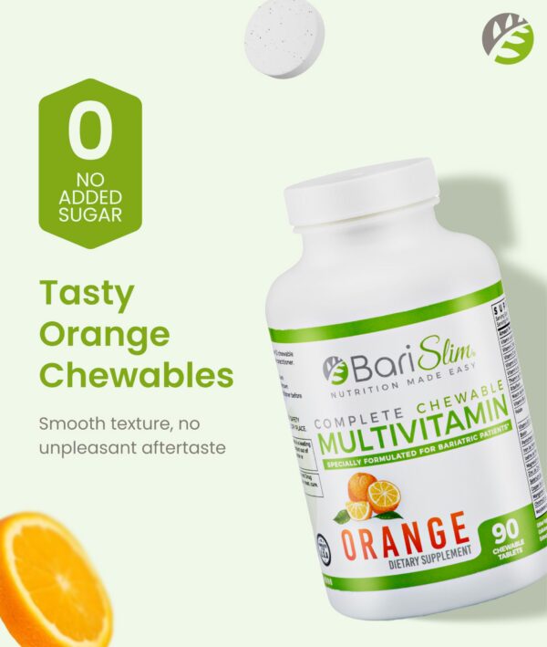 Version 1.0.0 Empaque BariSlim tabletas masticables