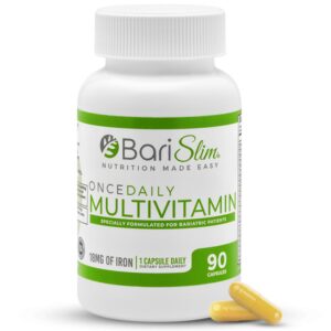 BariSlim multivitamínico bariátrico cápsula botella 90 días