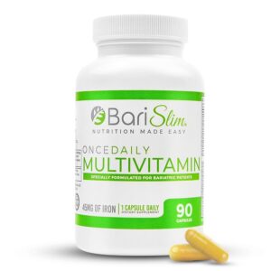 Version 1.0.0 Frasco BariSlim multivitamínico bariátrico diario 90 cápsulas