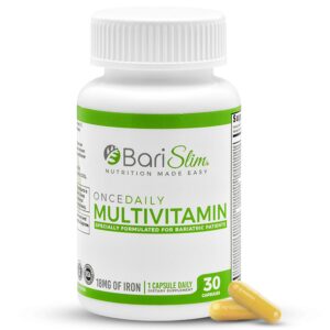 BariSlim multivitamínico cápsulas para post cirugía 30 días