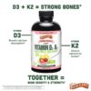 Barlean's D3+K2 líquido ingredientes