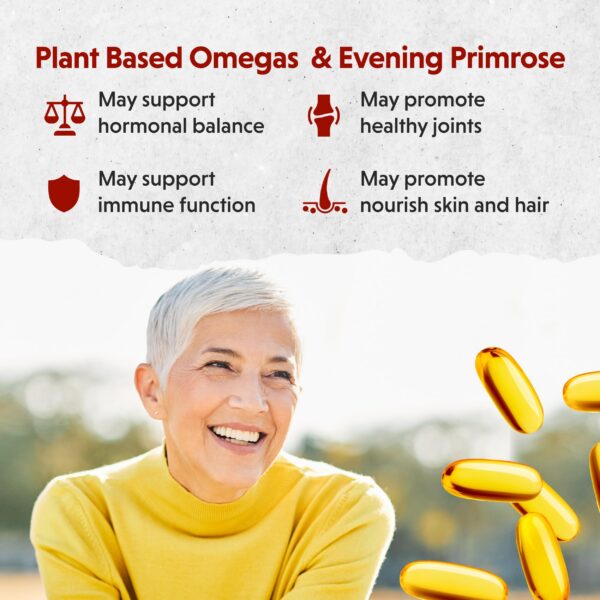 Barlean's Essential Woman con linaza y aceite de onagra para salud hormonal