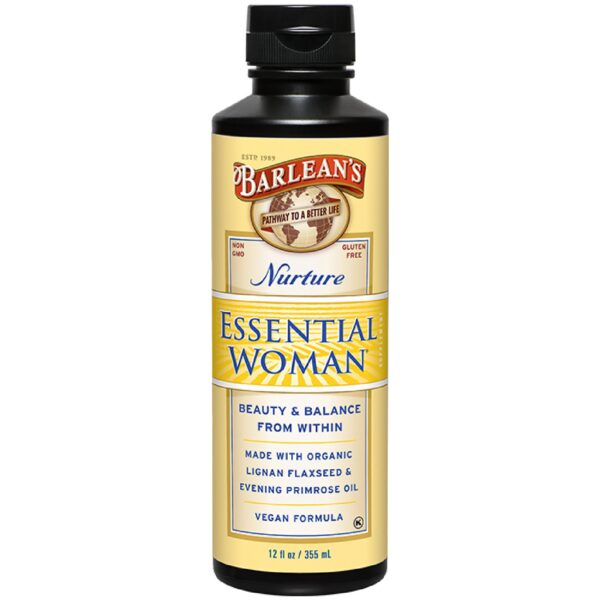 Barlean's Essential Woman botella y etiqueta