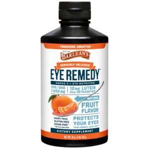 Version 1.0.0 Botella de aceite para ojos Barlean's Eye Remedy sabor mandarina